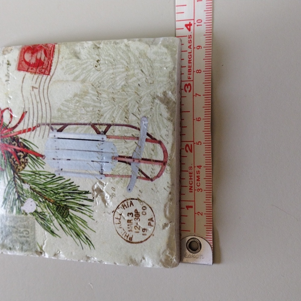 Christmas Coasters set of 4 - Picture 3 of 8